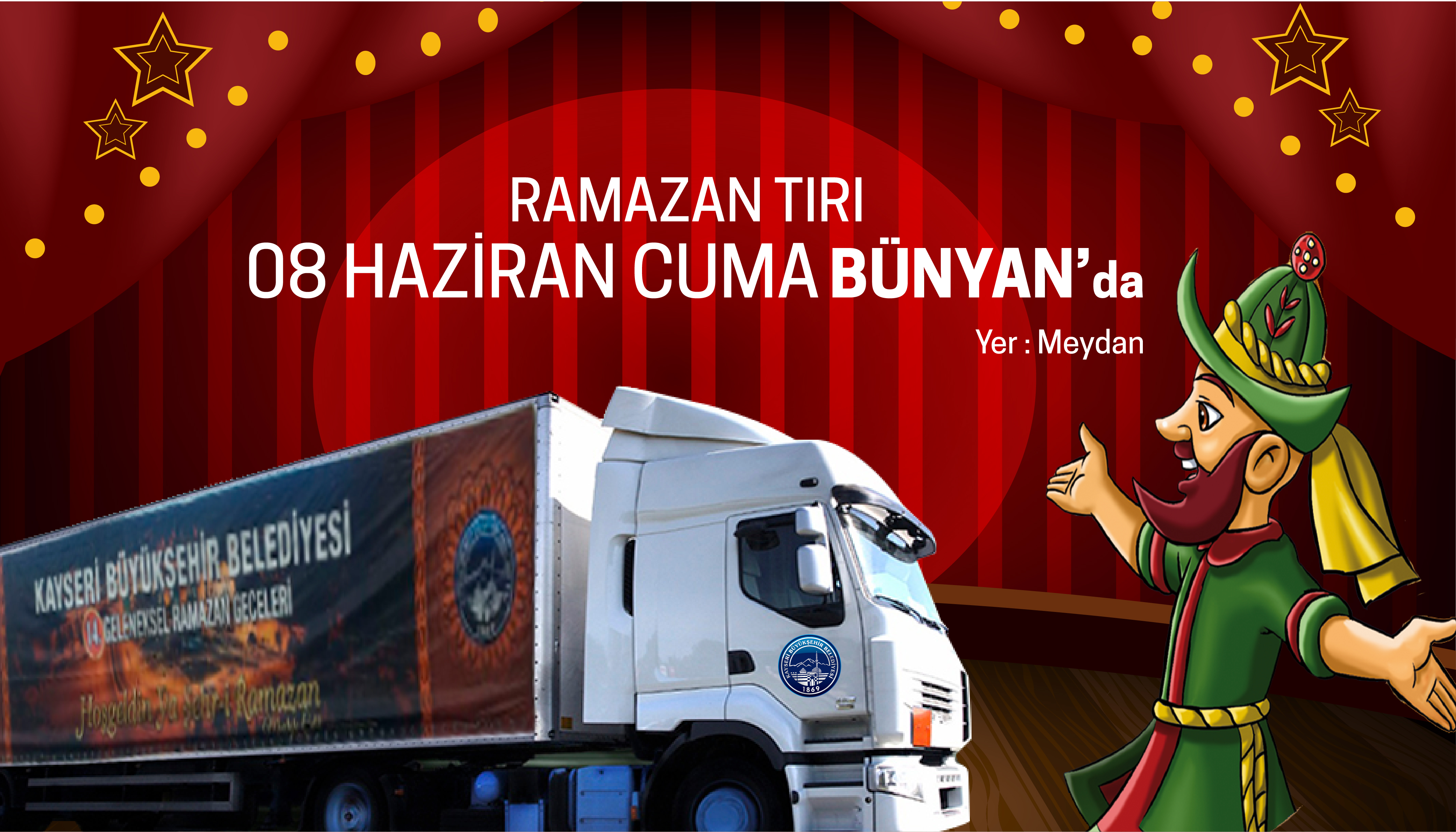 Ramazan Tırı Bünyan'da